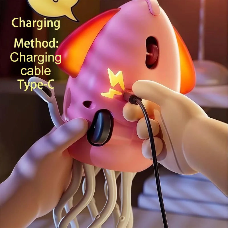 Desenhos animados do bebê Swing Duck Toy, Imprensa Veículos, Glide, Inércia Animal, Pull Back Cars, Early Education Toys for Toddlers, Boys, Girls