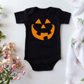 Moda verão bebê traje de halloween bodysuit de uma peça mamãe e papai pequeno pesadelo impressão macacão do bebê roupas