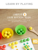 Clipe de descomposição digital montessori, brinquedo de matemática, combinação de cores, operação matemática, educação precoce, jogo de aprendizagem pré-escolar