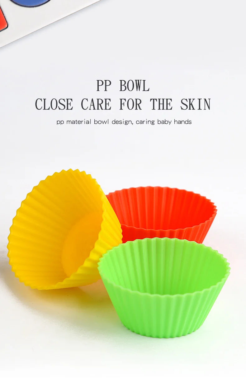 Clipe de descomposição digital montessori, brinquedo de matemática, combinação de cores, operação matemática, educação precoce, jogo de aprendizagem pré-escolar