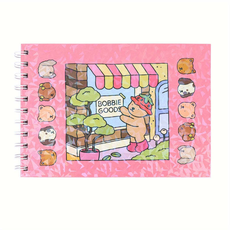 Crianças bobbie mercadorias livro para colorir crianças desenho livro pintura papel doodle caderno temas animais pintura suprimentos para presente