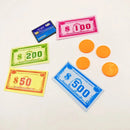 Simulação Cartoon Supermarket Cash Register, Brinquedo, Eletrodomésticos, Brincadeiras para Crianças, Elétrica, Iluminação, Registro de Som