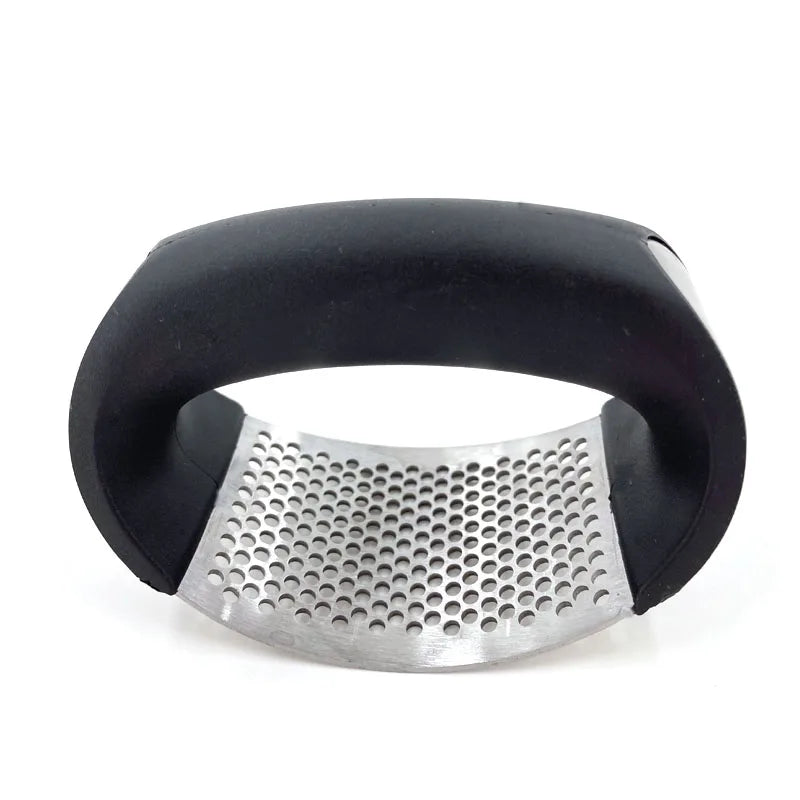 Prensa de alho em aço inoxidável, picador manual, ferramentas de corte, curva de frutas, vegetais, utensílios de cozinha