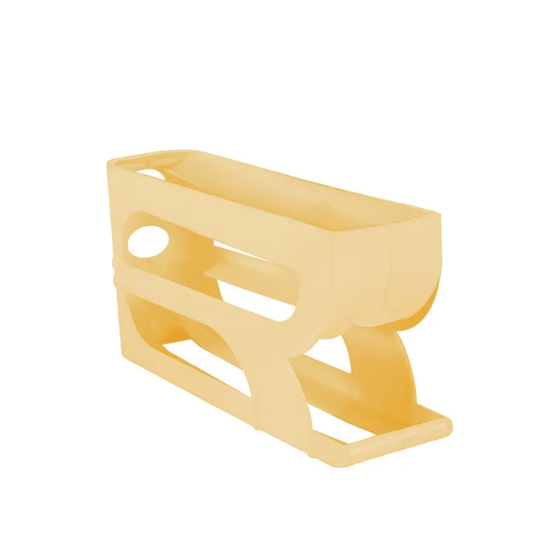 Casa automática rolamento caixa de armazenamento de ovo cozinha geladeira porta lateral rack de preservação de ovo 30 caixas de ovo 3 camadas armazenamento de ovo