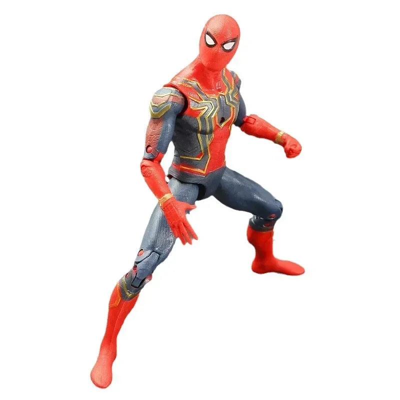 Marvel Comics Avengers Heroes Mercadoria, Homem de Ferro, Homem Aranha, Hulk, Modelo de Decoração de Mesa, Brinquedo Infantil, Presente de Aniversário