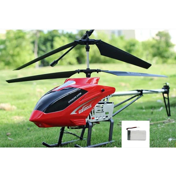 Helicóptero rc com controle remoto extra durável grande avião brinquedo para crianças modelo drone ao ar livre 3.5ch 80cm aeronave grande helicóptero