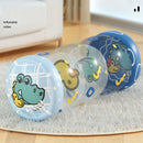 Brinquedo de atividade de desenvolvimento de rolo de engatinhar do bebê com jogos de chocalho de bola para o desenvolvimento de bebês 6 12 m brinquedo de engatinhar inflável