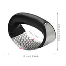 Prensa de alho em aço inoxidável, picador manual, ferramentas de corte, curva de frutas, vegetais, utensílios de cozinha