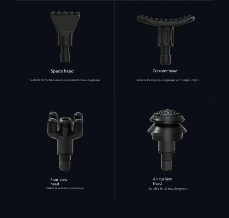 Pistola Massageadora Fitness Com Redução De Ruídos De Alta Potencia