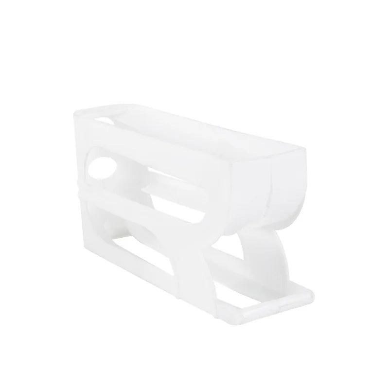 Casa automática rolamento caixa de armazenamento de ovo cozinha geladeira porta lateral rack de preservação de ovo 30 caixas de ovo 3 camadas armazenamento de ovo