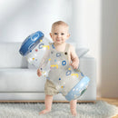 Brinquedo de atividade de desenvolvimento de rolo de engatinhar do bebê com jogos de chocalho de bola para o desenvolvimento de bebês 6 12 m brinquedo de engatinhar inflável