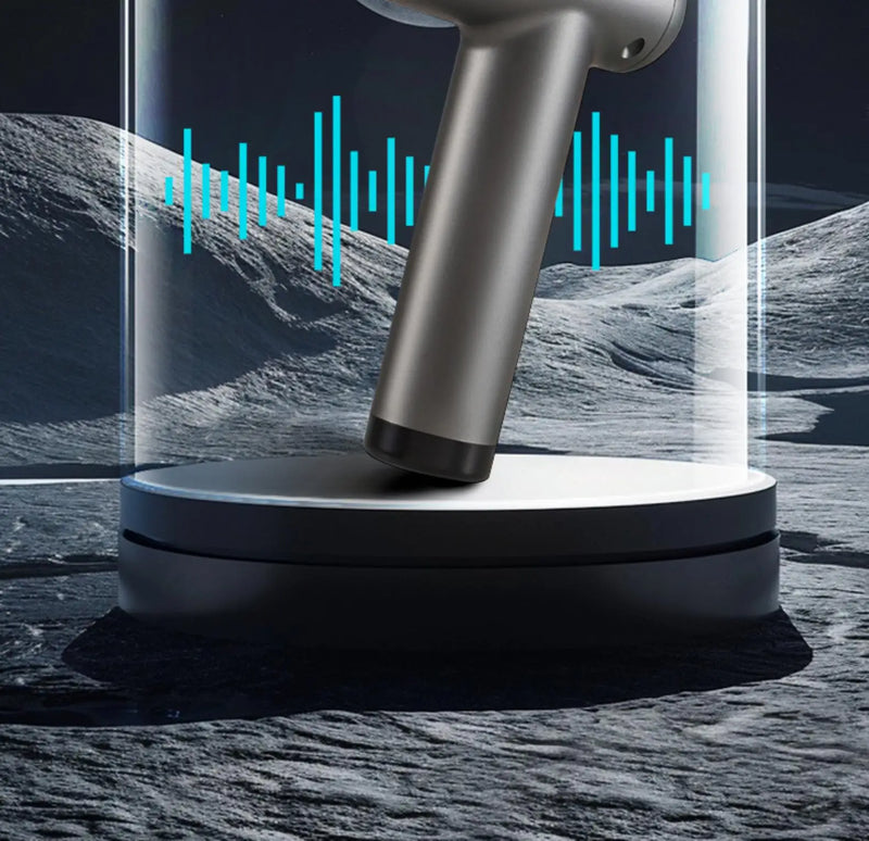 Pistola Massageadora Fitness Com Redução De Ruídos De Alta Potencia