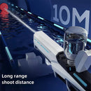 A pistola de água elétrica de brinquedo infantil mais vendida pode pulverizar água continuamente, sugar água automaticamente e tem um longo alcance