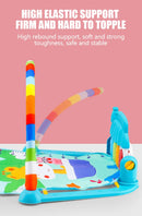 Bebê fitness suporte música jogar ginásio atividade brinquedos recém-nascido piano rastejando cobertor pedal jogo almofada educação precoce 0-36 meses presentes