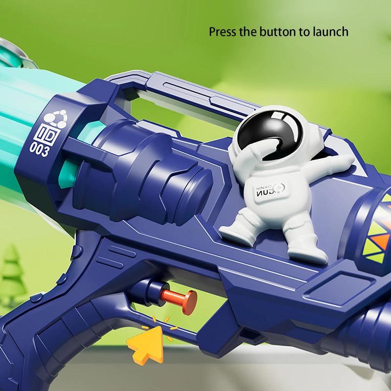 Brinquedo de pistola de água para crianças, pistola de água poderosa com capacidade de umidade de 500ml, pistola de esguicho de longo alcance para piscina para meninos e meninas