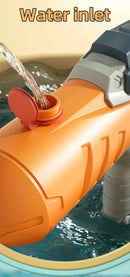 Dinossauros patos tubarões sprinklers duplos pistola de água brinquedos luta de água reunião familiar jogos de festa piscinas de água brinquedos de praia