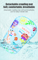 Bebê fitness suporte música jogar ginásio atividade brinquedos recém-nascido piano rastejando cobertor pedal jogo almofada educação precoce 0-36 meses presentes