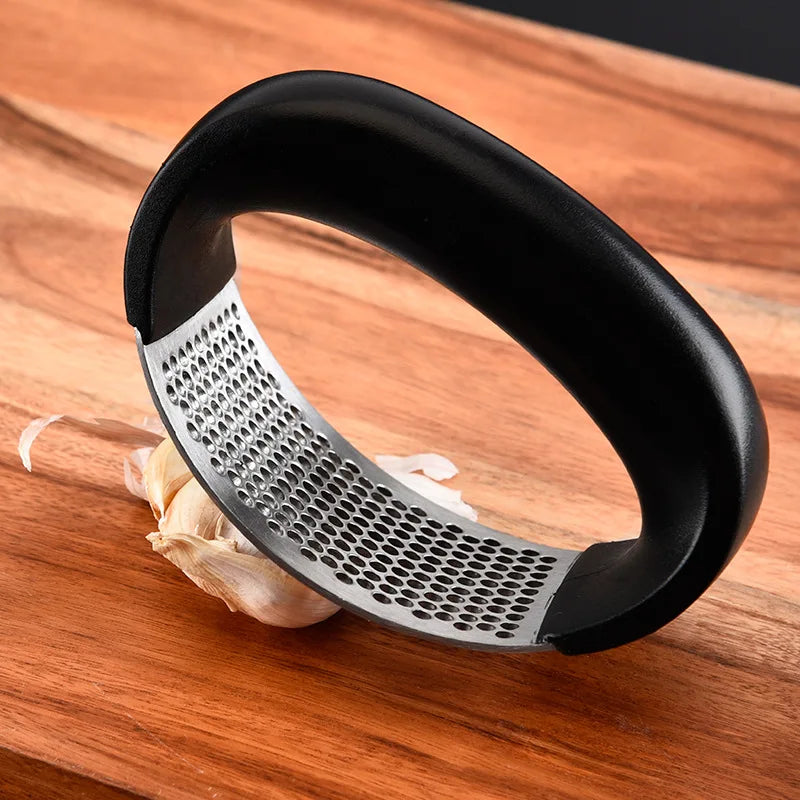 Prensa de alho em aço inoxidável, picador manual, ferramentas de corte, curva de frutas, vegetais, utensílios de cozinha