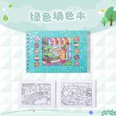 Crianças bobbie mercadorias livro para colorir crianças desenho livro pintura papel doodle caderno temas animais pintura suprimentos para presente