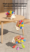 Montessori bebê ouriço brinquedos concentração treinamento educação brinquedos motor fino sensorial brinquedo educativo para crianças presentes de aniversário