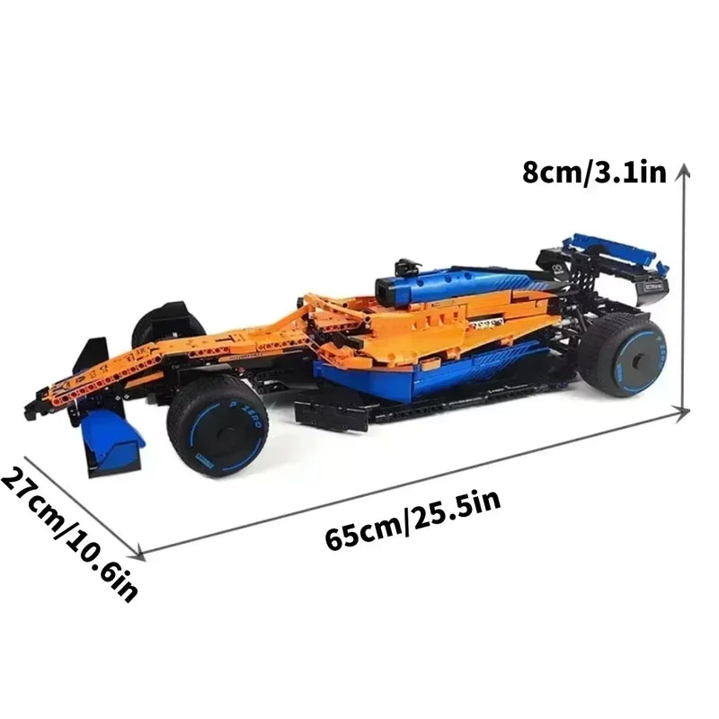 Novo F1 W14 E 42171 Desempenho 1642Pcs Técnico Carro de corrida Bloco de construção Tijolo Veículo esportivo Modelo MOC Brinquedo Adulto Presente de aniversário