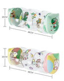 Brinquedo de atividade de desenvolvimento de rolo de engatinhar do bebê com jogos de chocalho de bola para o desenvolvimento de bebês 6 12 m brinquedo de engatinhar inflável