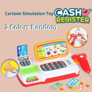 Simulação Cartoon Supermarket Cash Register, Brinquedo, Eletrodomésticos, Brincadeiras para Crianças, Elétrica, Iluminação, Registro de Som