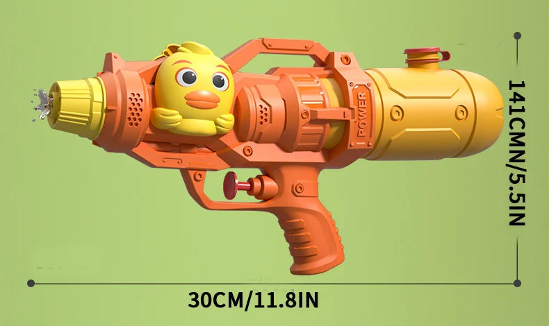 Dinossauros patos tubarões sprinklers duplos pistola de água brinquedos luta de água reunião familiar jogos de festa piscinas de água brinquedos de praia